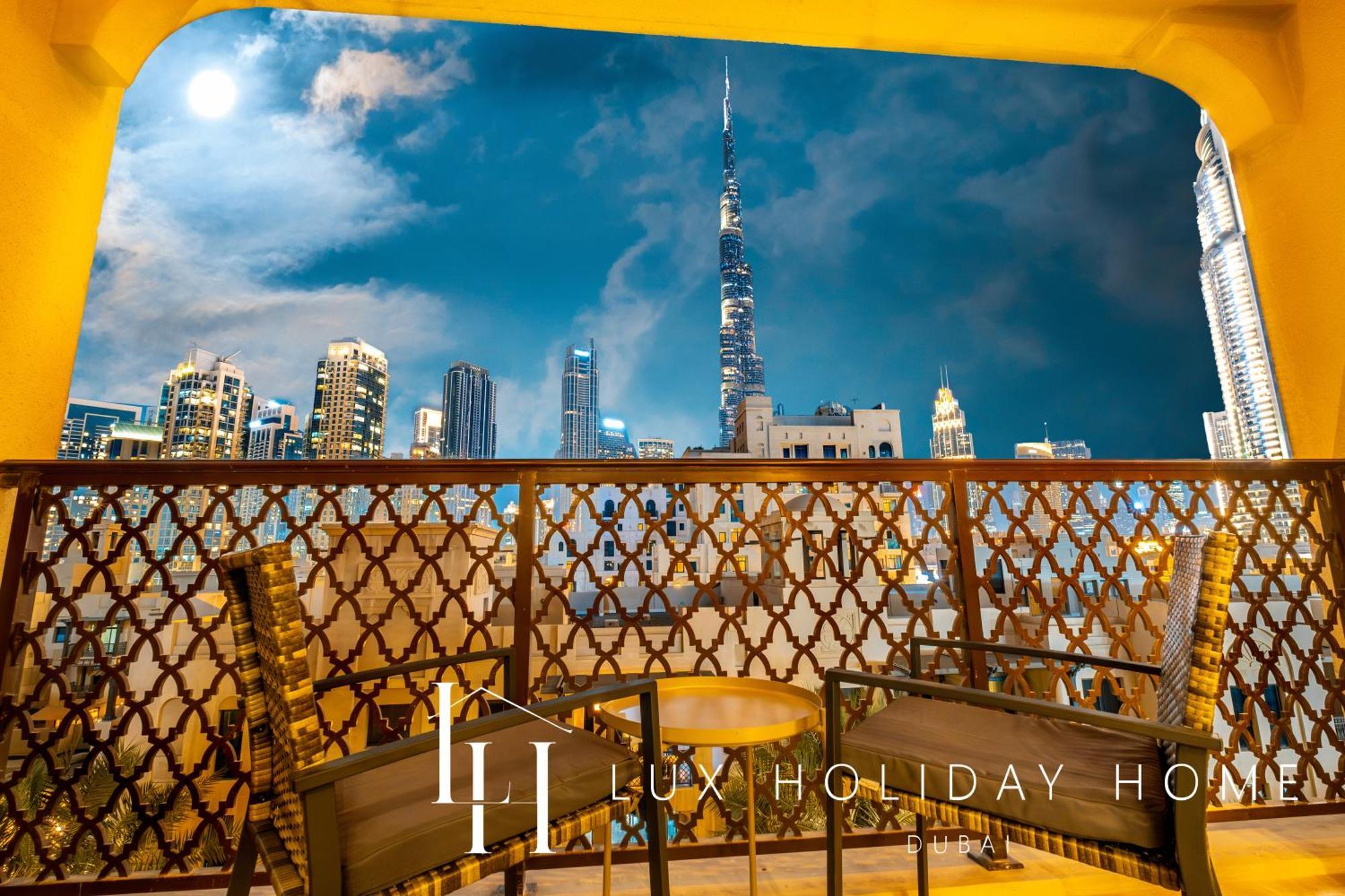 Lux The Reehan Burj Khalifa View Suite Dubaj Zewnętrze zdjęcie