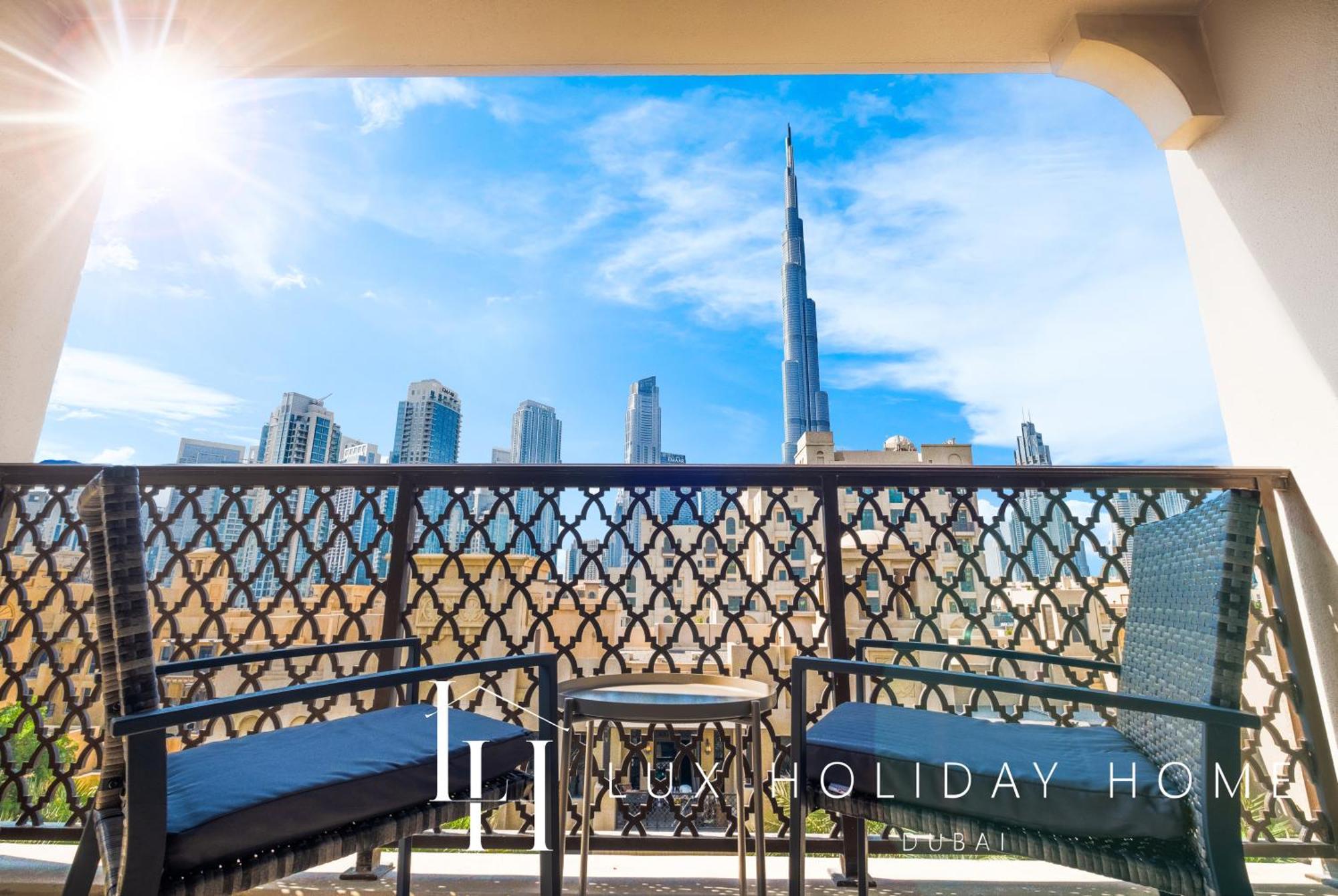 Lux The Reehan Burj Khalifa View Suite Dubaj Zewnętrze zdjęcie