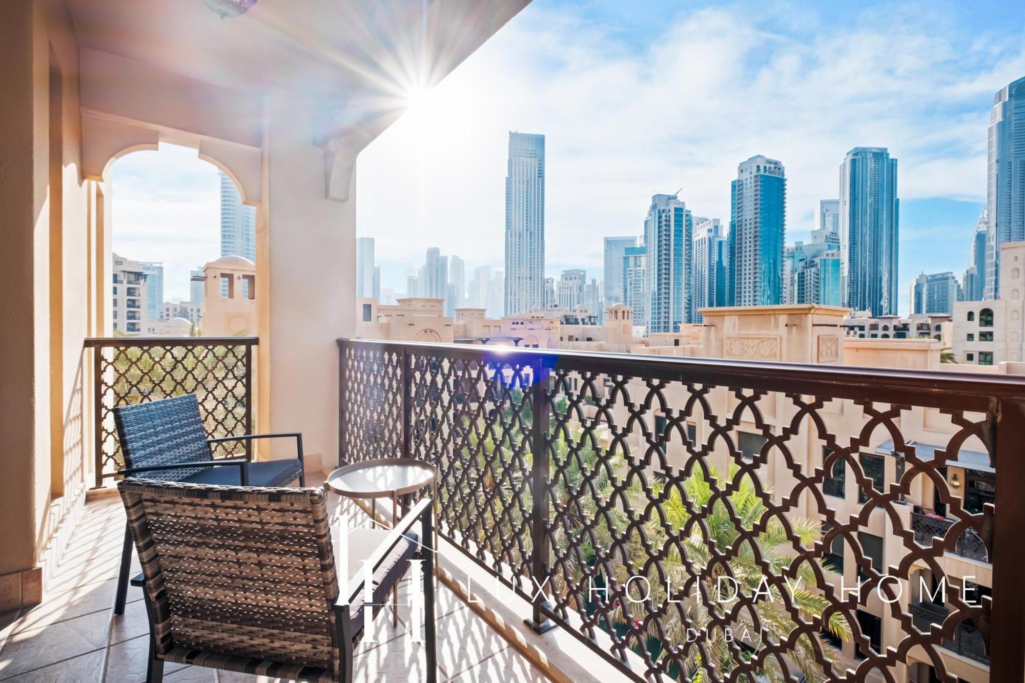 Lux The Reehan Burj Khalifa View Suite Dubaj Zewnętrze zdjęcie