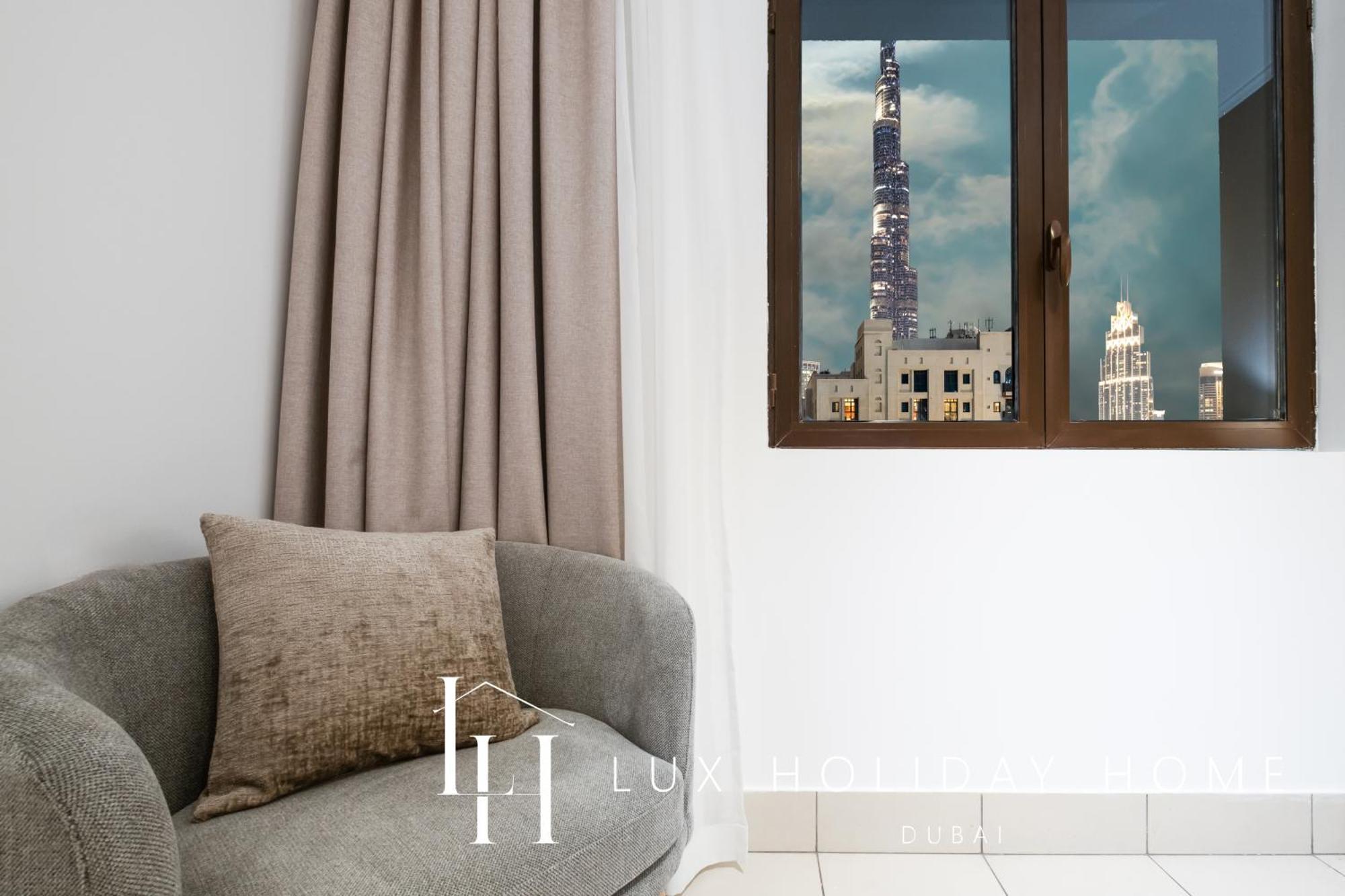 Lux The Reehan Burj Khalifa View Suite Dubaj Zewnętrze zdjęcie